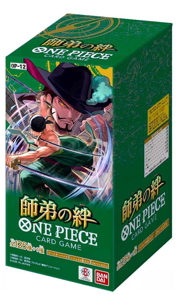 Display One piece OP12 japonais